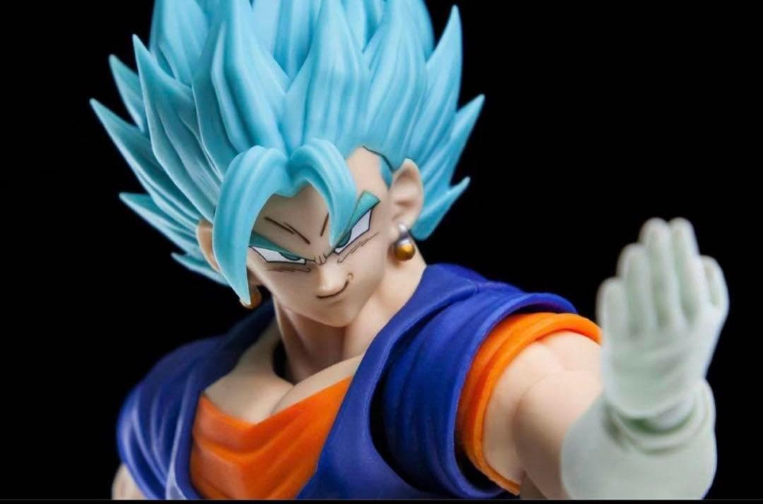 S.H.Figuarts用 ベジット ブルー　カスタムヘッドパーツ