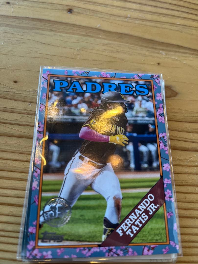 topps japan edition FERNANDO TATIS JR. 桜