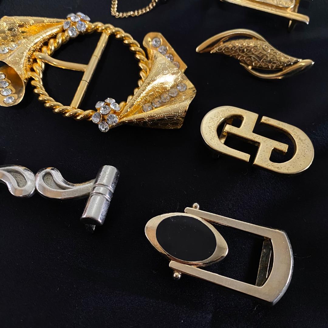 レア　ヴィンテージ　ベルト　バックルのみ　まとめ売り　昭和レトロ　セリーヌ