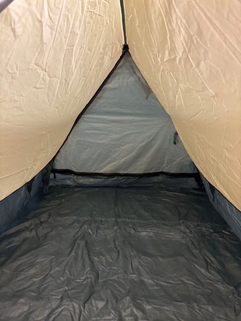 モンベル　ムーンライト3 アイボリー未使用品+専用グランドシート