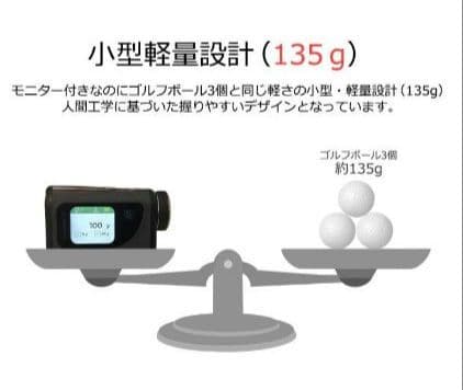 トゥルーロール ボイスアイ 音声距離案内 モニター付き レーザー距離計