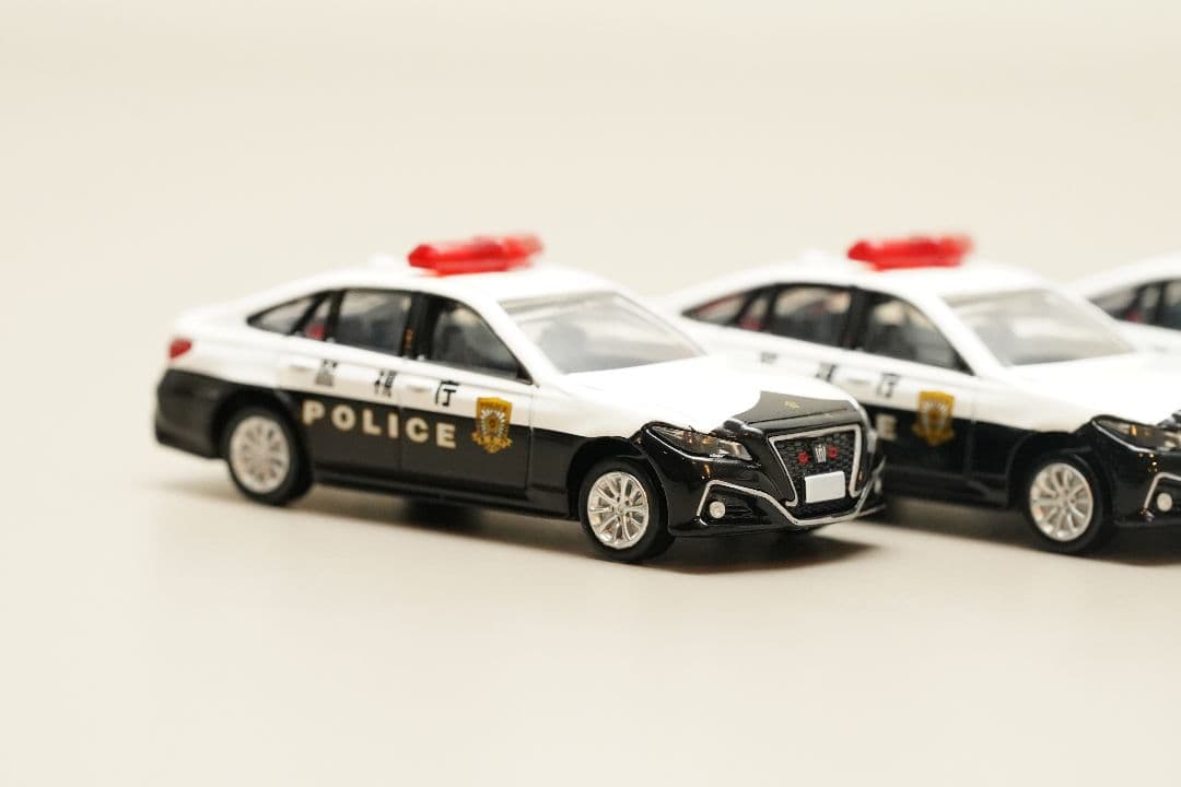 光る！LEDカスタム トミカ パトカー 6台セット