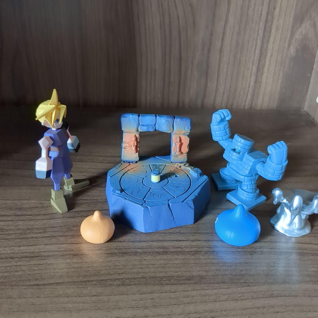 ff7 ミニフィギュア　ドラクエ　フィギュア　クラウド　フィギュア