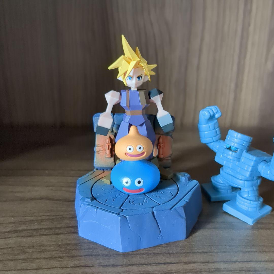 ff7 ミニフィギュア　ドラクエ　フィギュア　クラウド　フィギュア