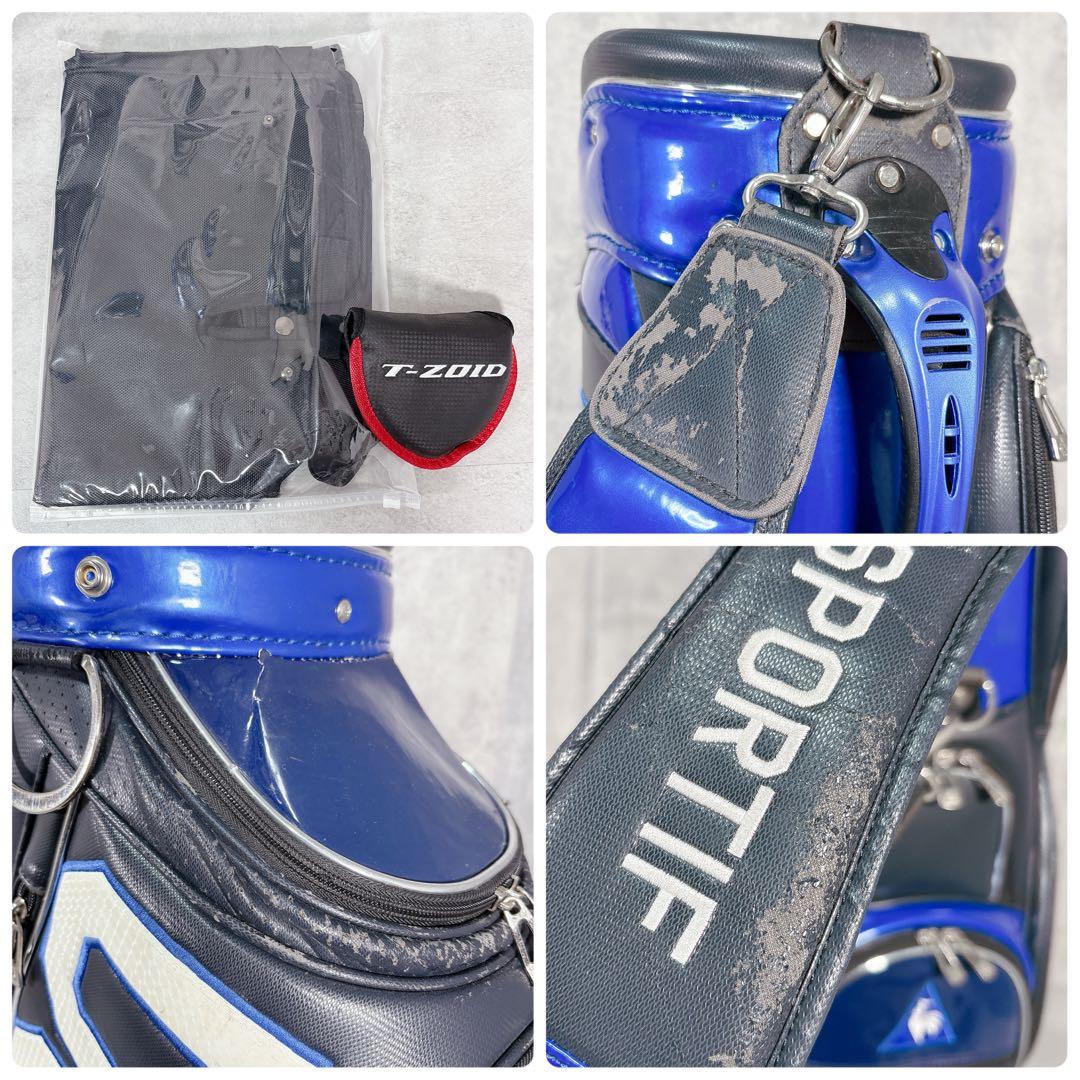 V961 ミズノ 他 ゴルフクラブ メンズ フルセット ルコック 黒 青 初心者