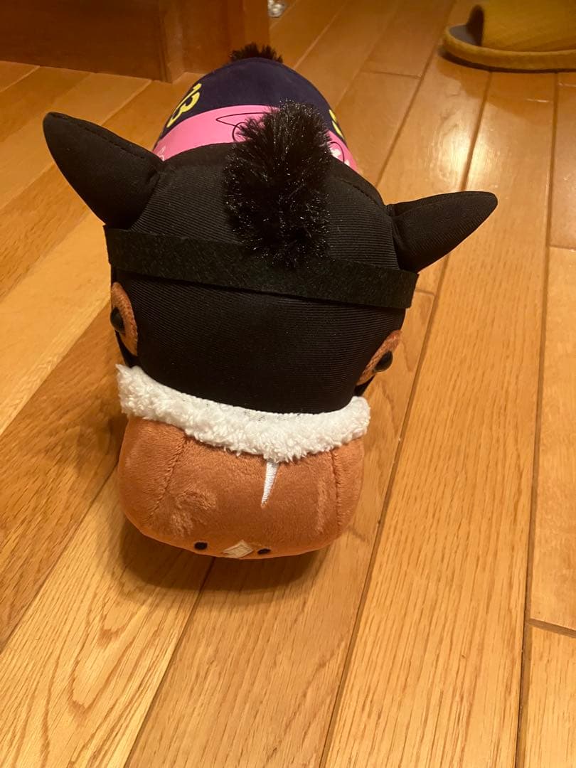 証拠有【アーモンドアイ】2018 桜花賞　ルメール騎手直筆サイン入り　ぬいぐるみ