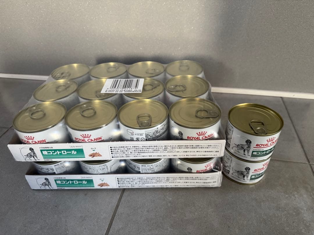  CANIN 犬用食事療法食 糖コントロール ウエット缶