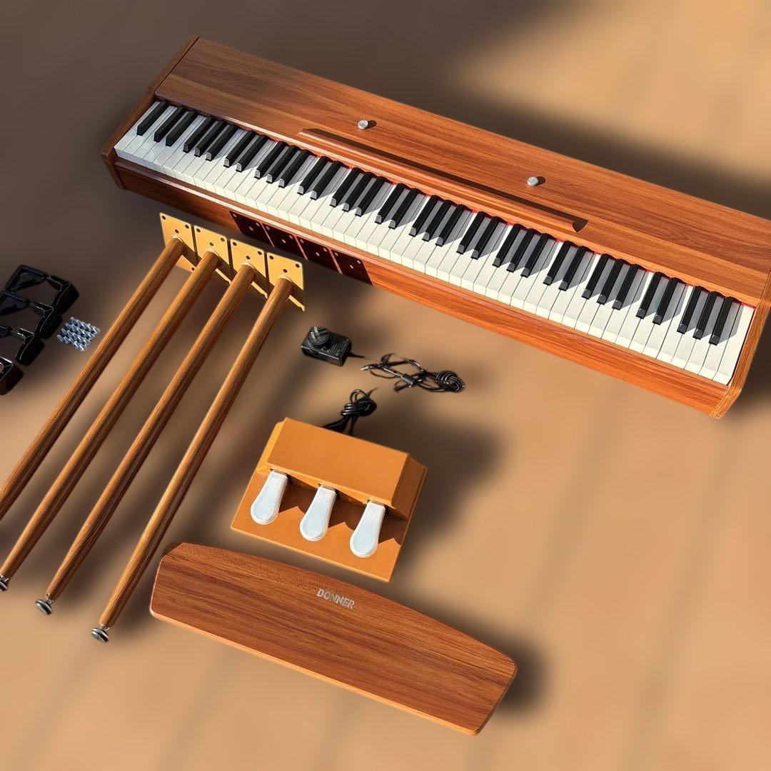 DONNER 88鍵盤電子ピアノDDP-80 おまけ付き
