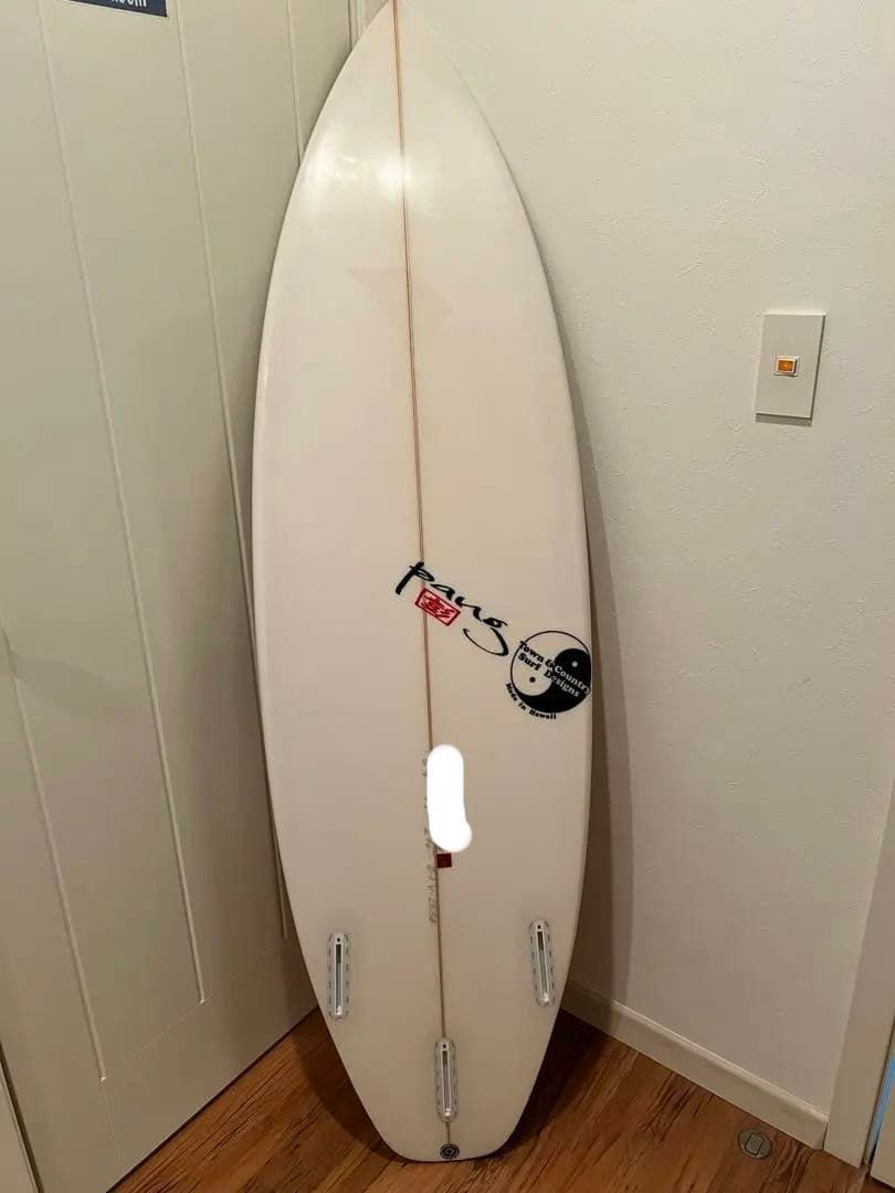 手渡し限定！Town & Country グレンパングショートボード　フィン付き