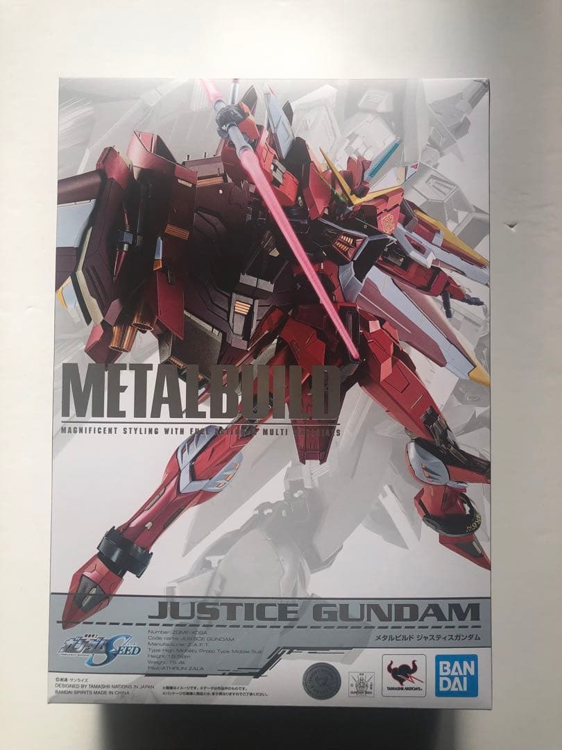 L BUILD メタルビルド　ジャスティスガンダム