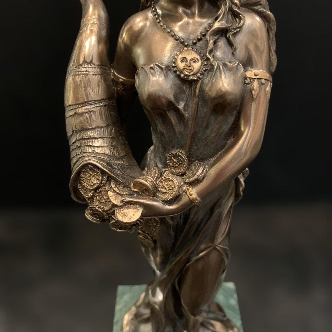 幸運の女神 ブロンズ製女性像 IM-15