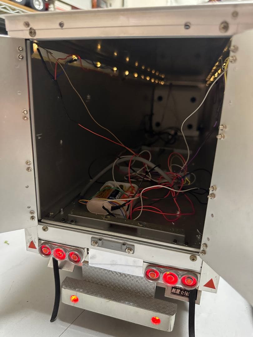 1/14 タミヤ ドルフィン　トレーラー　デコトラ　フロントマーカーリレーあり