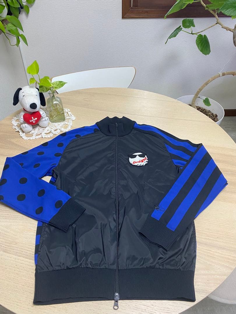 ⛳️美品 メンズL ダンスウィズドラゴン フルジップブルゾン黒