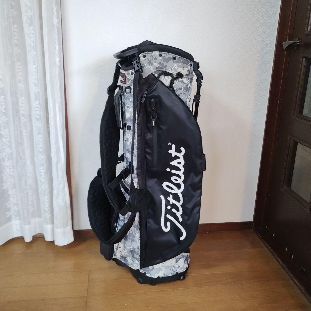 ま*も様 Titleist スタンドキャディバッグ デジカモ ブラック