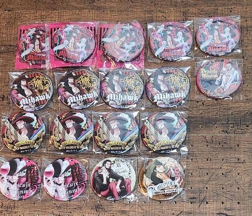 ミホーク 輩缶バッジ コレクション缶バッジセット