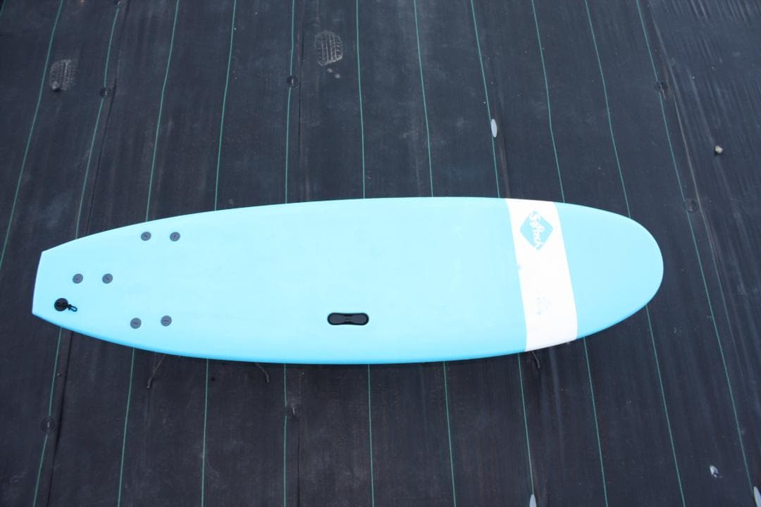 Softech スポンジボード 6’6 ｘ21 ｘ3＋中古リーシュ＋FCSキー