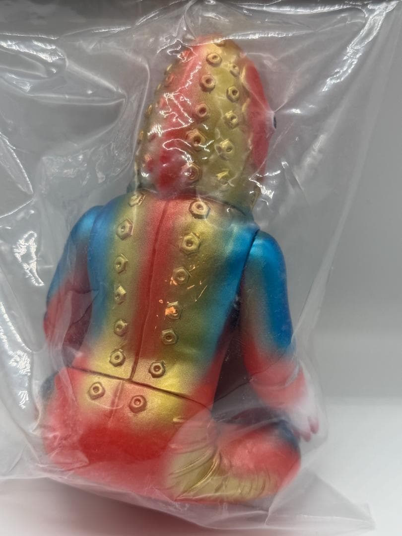 ブルマァク メトロン星人 ちゃぶ台付き（復刻版） ソフビ　レッド