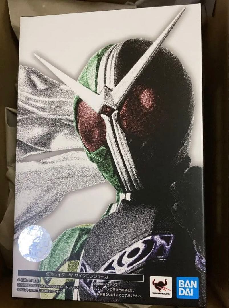 S.Hフィギュアーツ真骨彫製法　仮面ライダーWサイクロンジョーカー