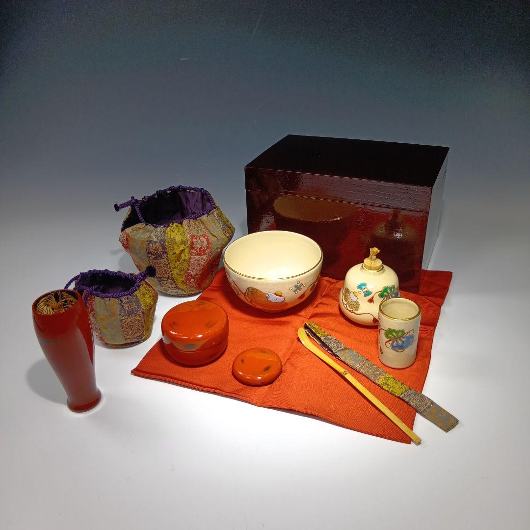 茶道具　茶箱一式