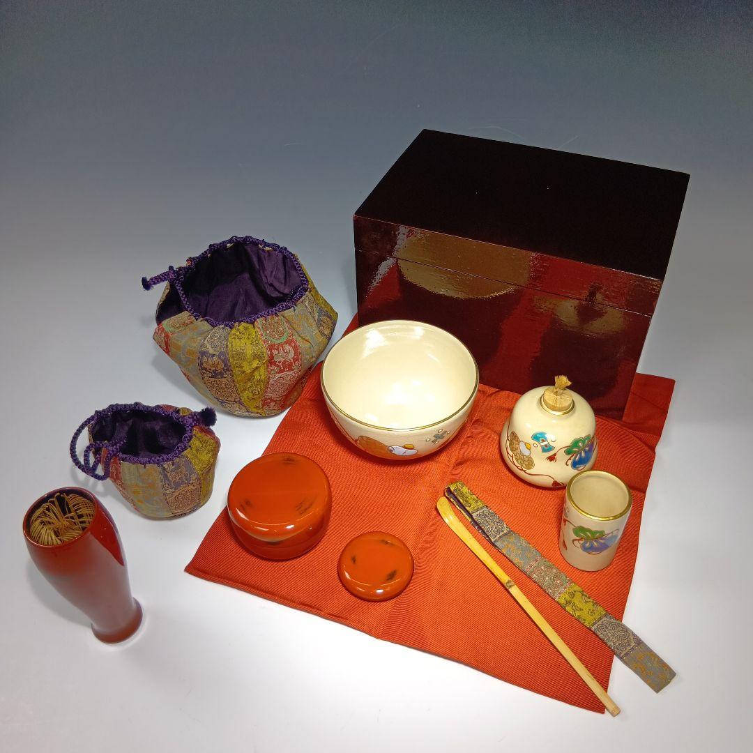 茶道具　茶箱一式