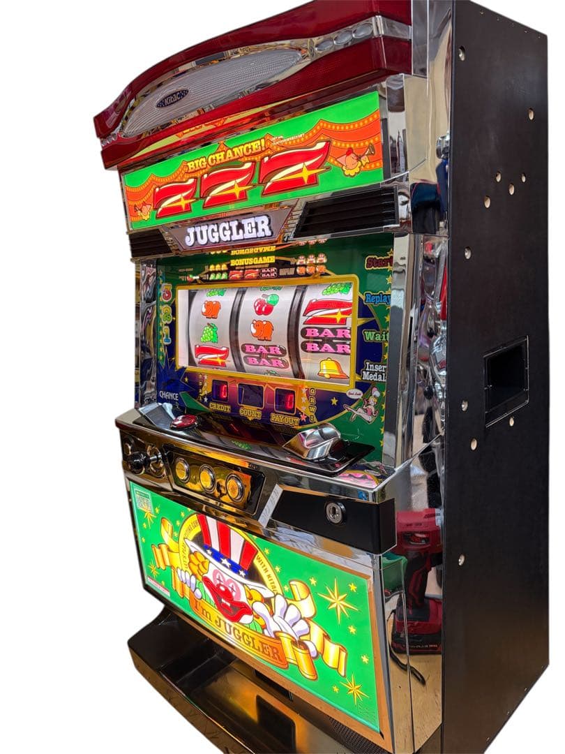 【送料込】アイムジャグラーEX-TP グリーンパネル パチスロ 実機 引取可