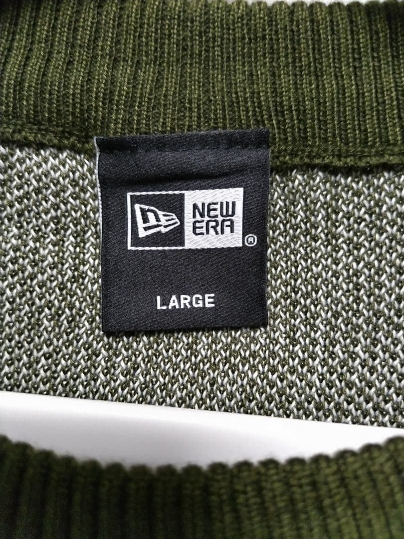 ニューエラゴルフ　セーター　カーキ
