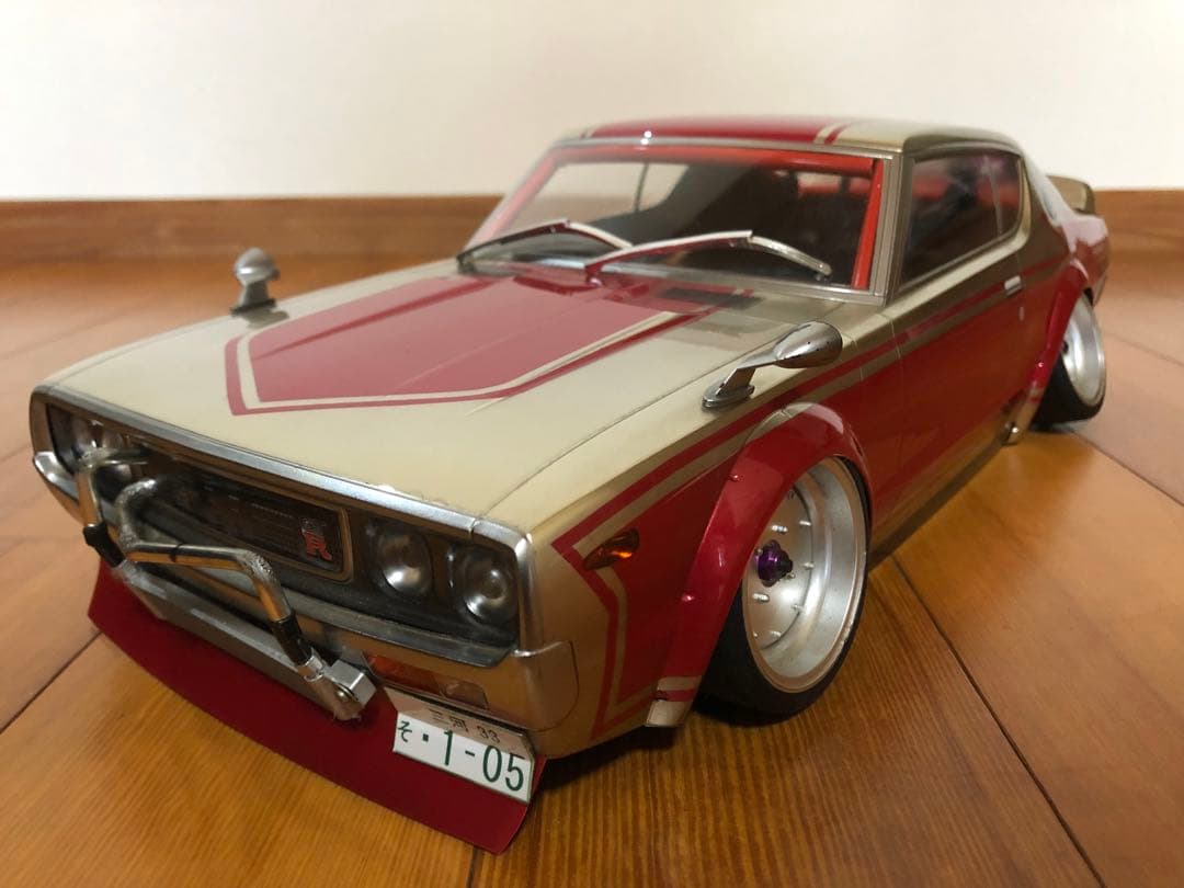 ABCホビー ケンメリ ラジコンボディ 完成品