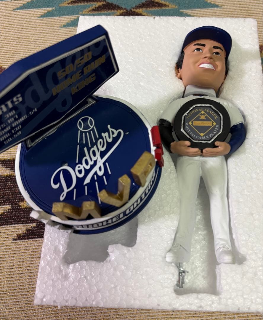 世界490個限定☆ドジャース大谷翔平☆2024 NL MVP受賞記念ボブルヘッド