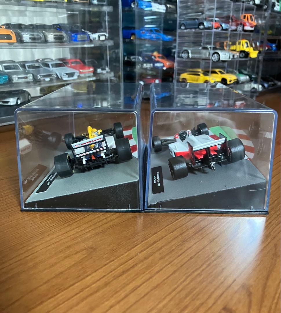 F1 2点セット　アイルトンセナ　アランプロスト 1/43 約10cm