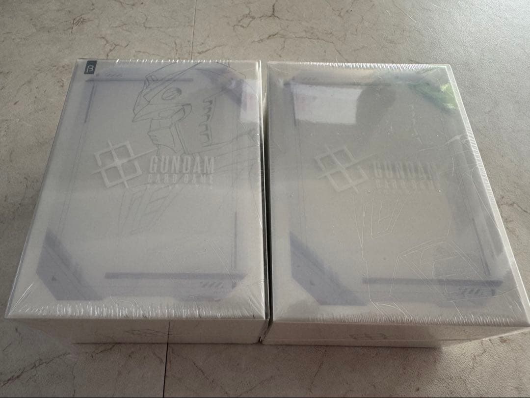 【新品未開封シュリンク付き】ガンダムカードゲーム　リミテッドBOX β版2BOX