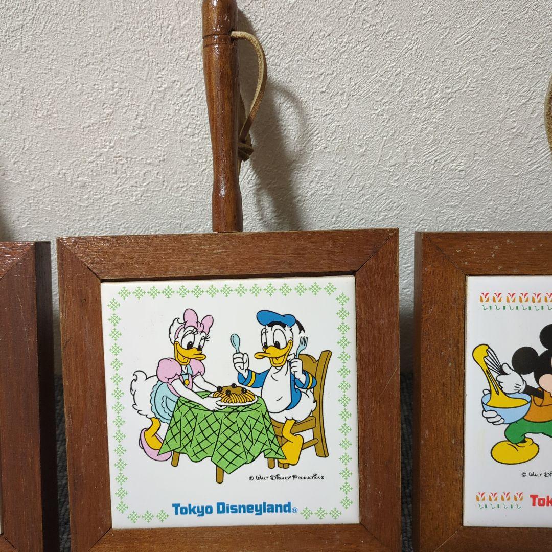 東京ディズニーランド キャラクタータイルアート 3点セット