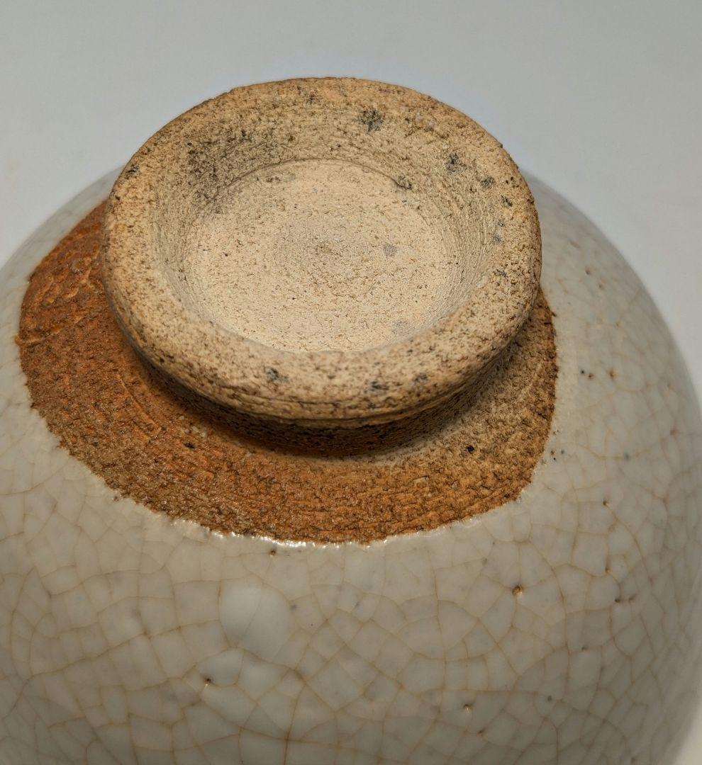 岡本欣三 若松絵茶盌 共箱共布 抹茶碗 抹茶茶碗 茶道具 茶器 食器 工芸品