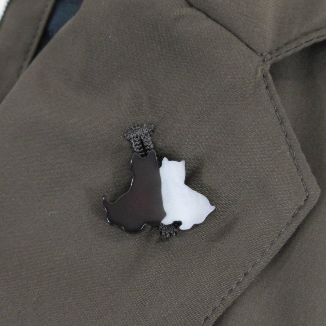 Lサイズ ★ブラック＆ホワイト テーラードジャケット BGF0400MA 単③