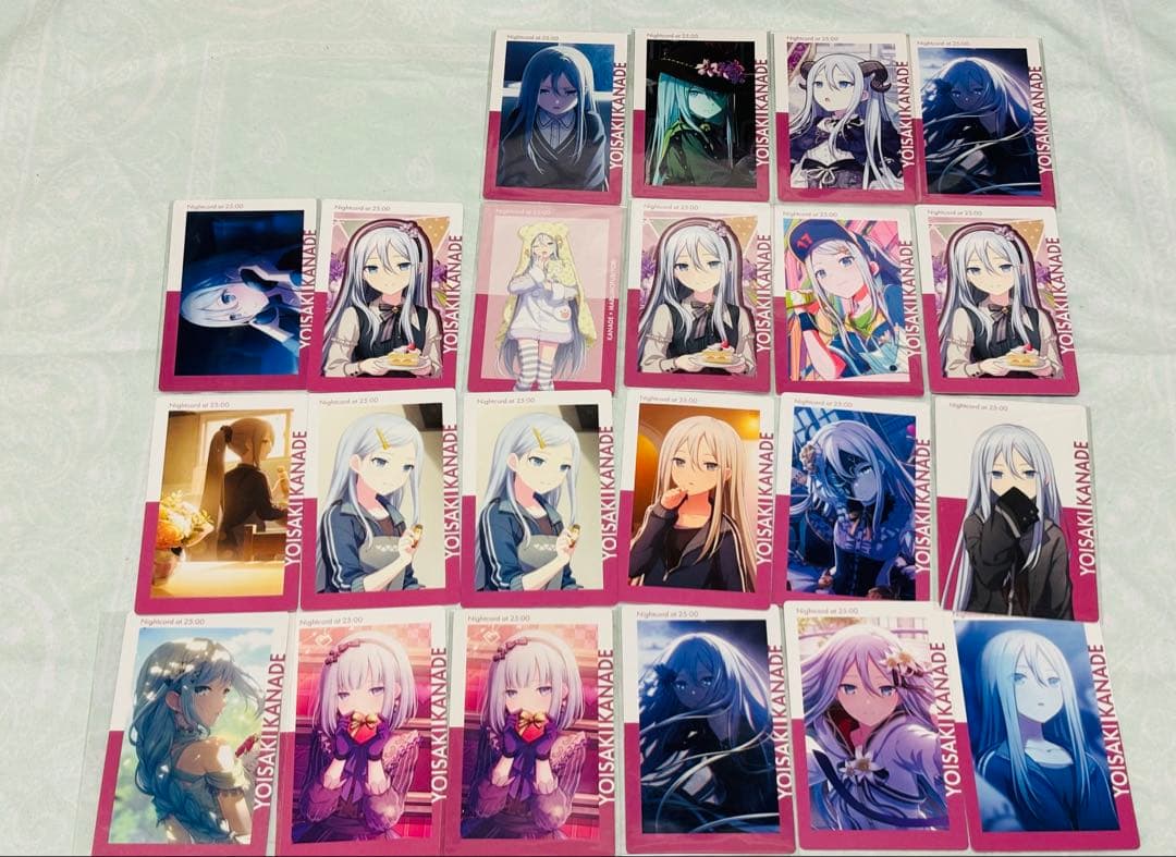 プロセカ　ニーゴ　宵崎奏　フィギュア　カード類まとめ売り　⚠️5枚目まであります