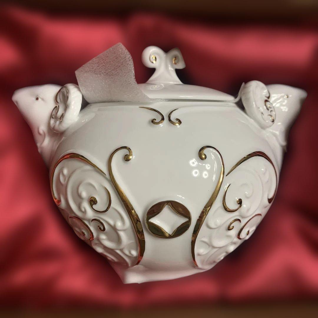 台湾高雄1300 Only Porcelain ポーセリン 陶器置物 羊