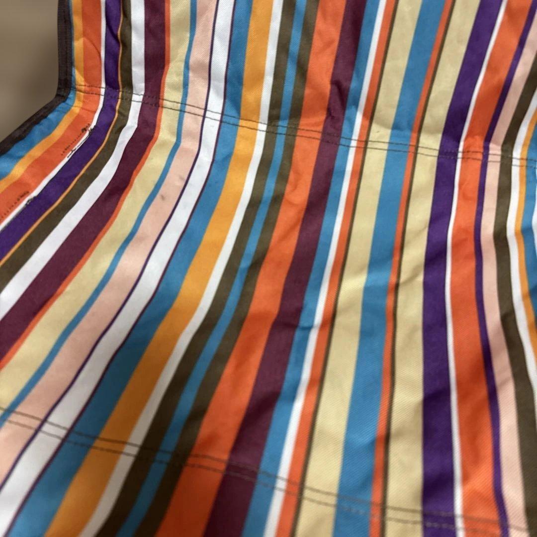 ロゴス　LOGOS. ストライプあぐらチェア イス