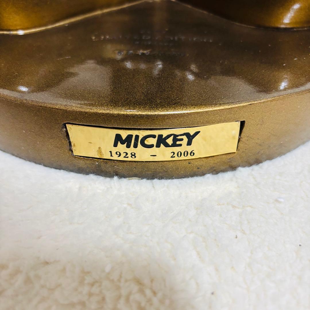 【限定1000】Disney ディズニー　ミッキーマウス　ブロンズ像　希少品