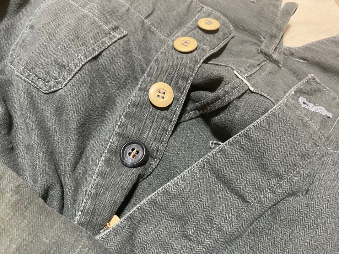 レプリカ【ドイツ軍】WWⅡ SS/WH兵用　HBT野戦服