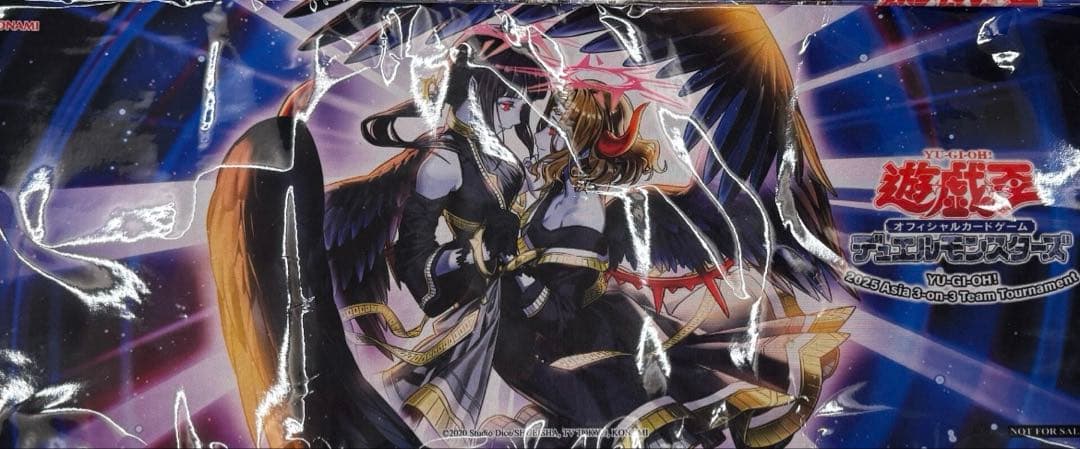 希少　香港大会限定　失楽の堕天使　ハーフサイズ　プレイマット　公式　新品未開封