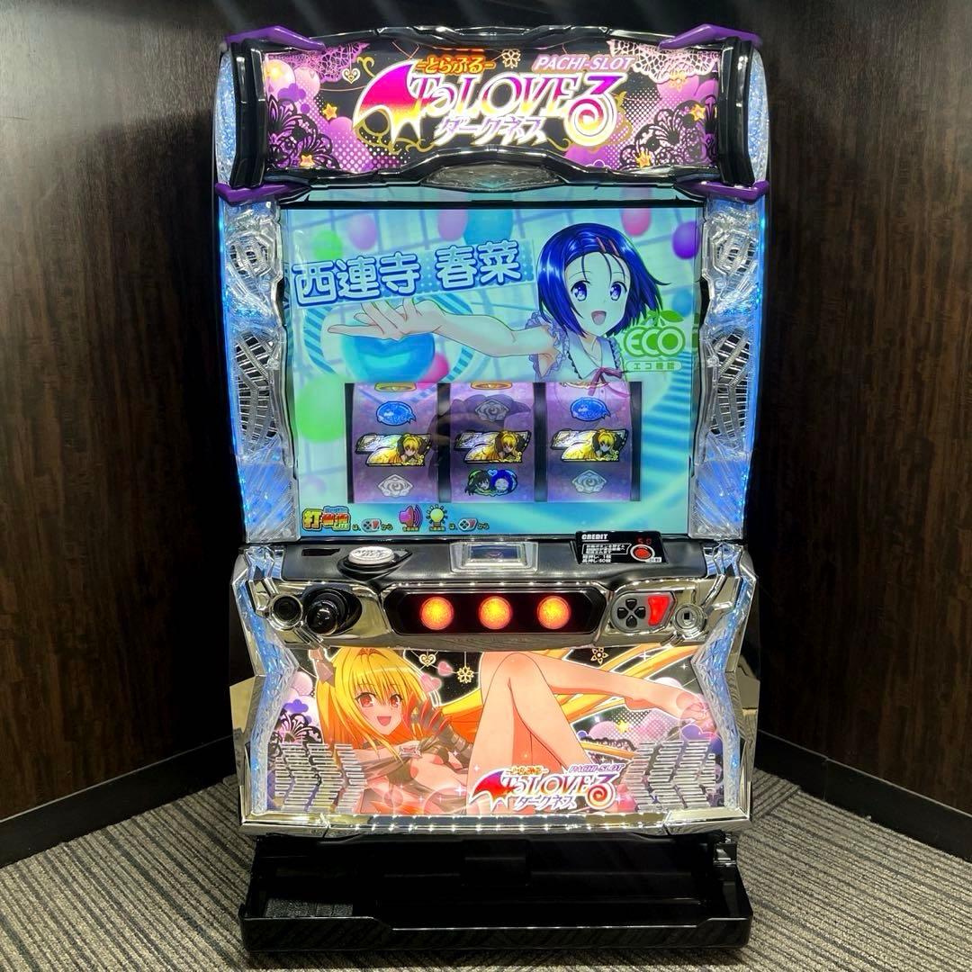 スマスロ「ToLOVEるダークネス・ダークネス(ヤミ)パネル」パチスロ実機
