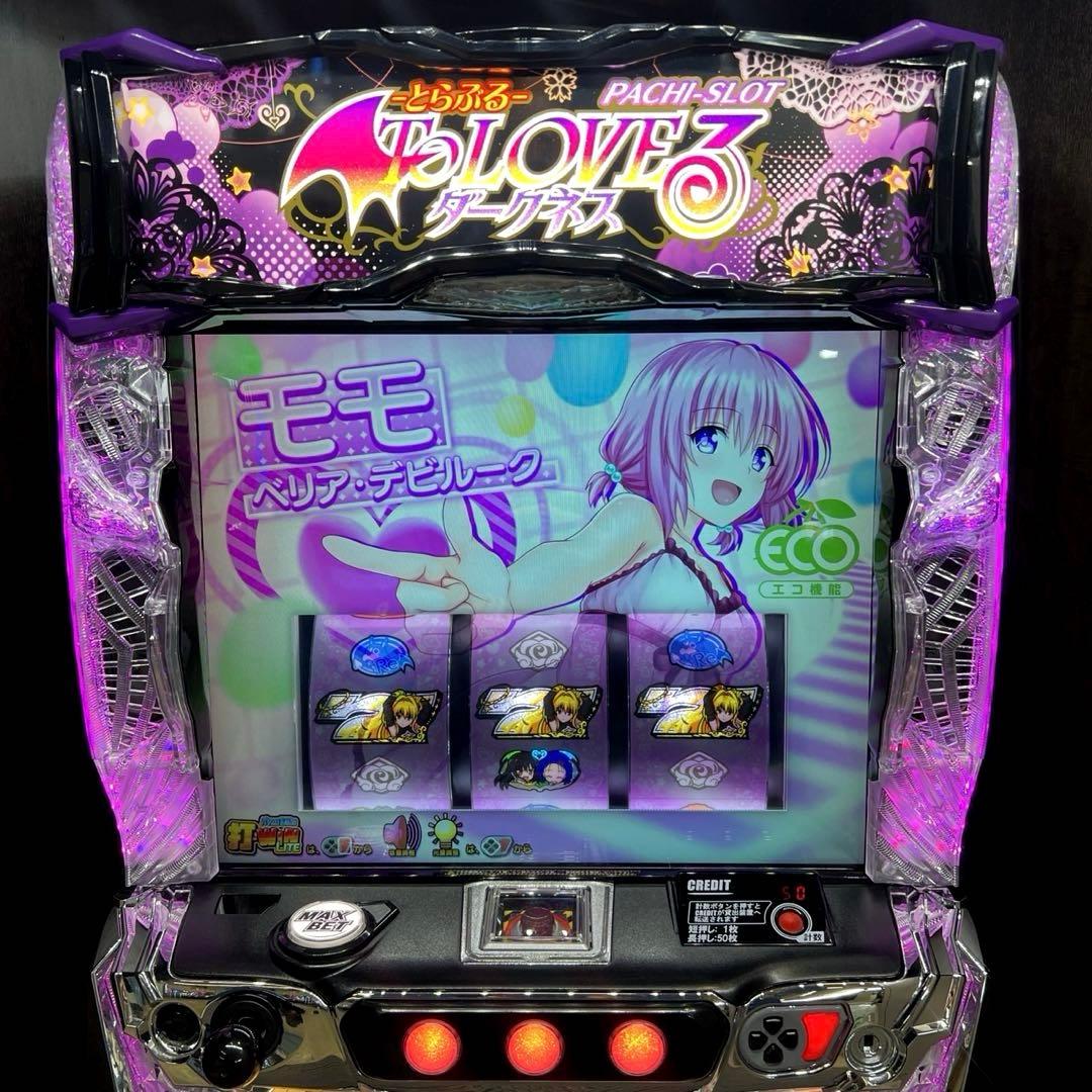 スマスロ「ToLOVEるダークネス・ダークネス(ヤミ)パネル」パチスロ実機