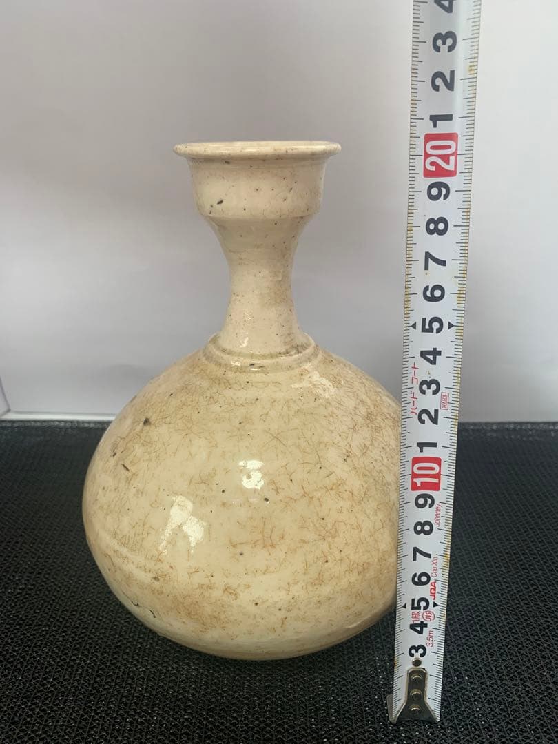 李朝　白磁　徳利　花入　送料込み