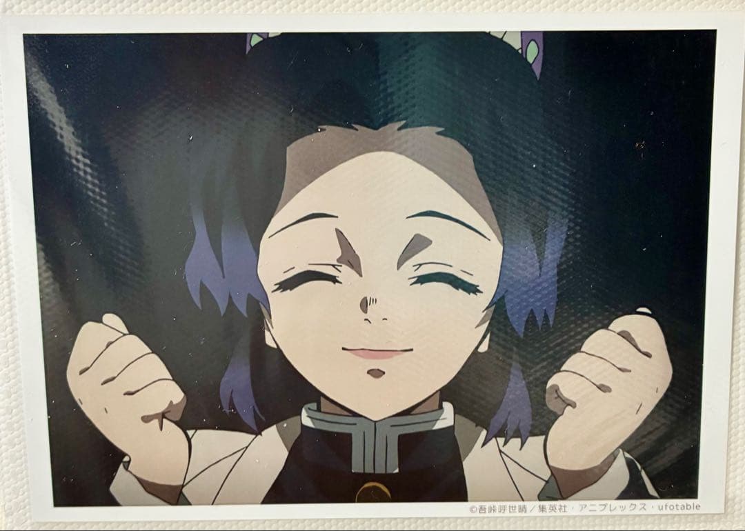 【希少】鬼滅の刃　ブロマイドくじ　立志編　しのぶ