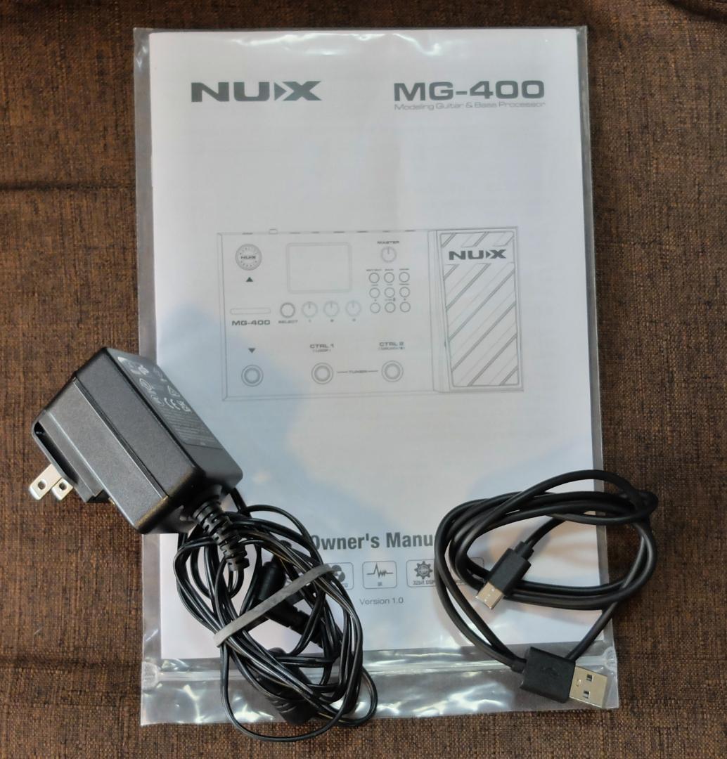 NUX MG-400 モデリングギター＆ベースエフェクター