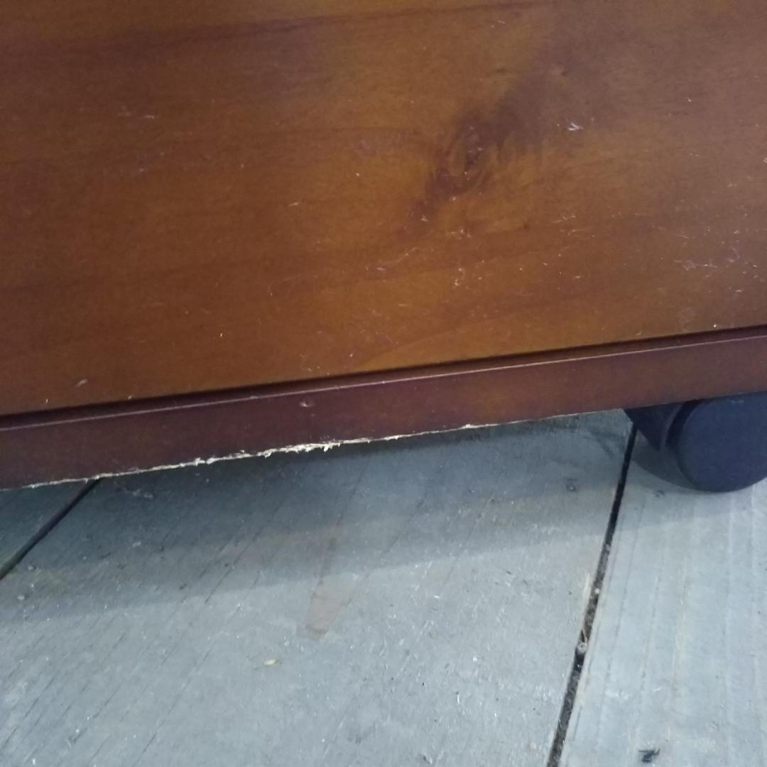 昭和レトロ　書類入れ　引き出し　キャスター付　収納　小物入れ　木製　アンティーク