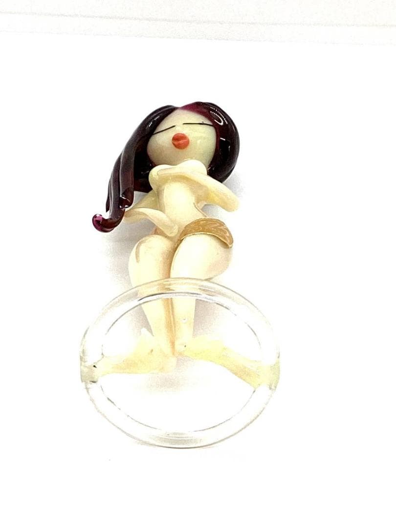 ★FRAGILE,GLASS,FIGURES ガラス製 人形 女性 裸体