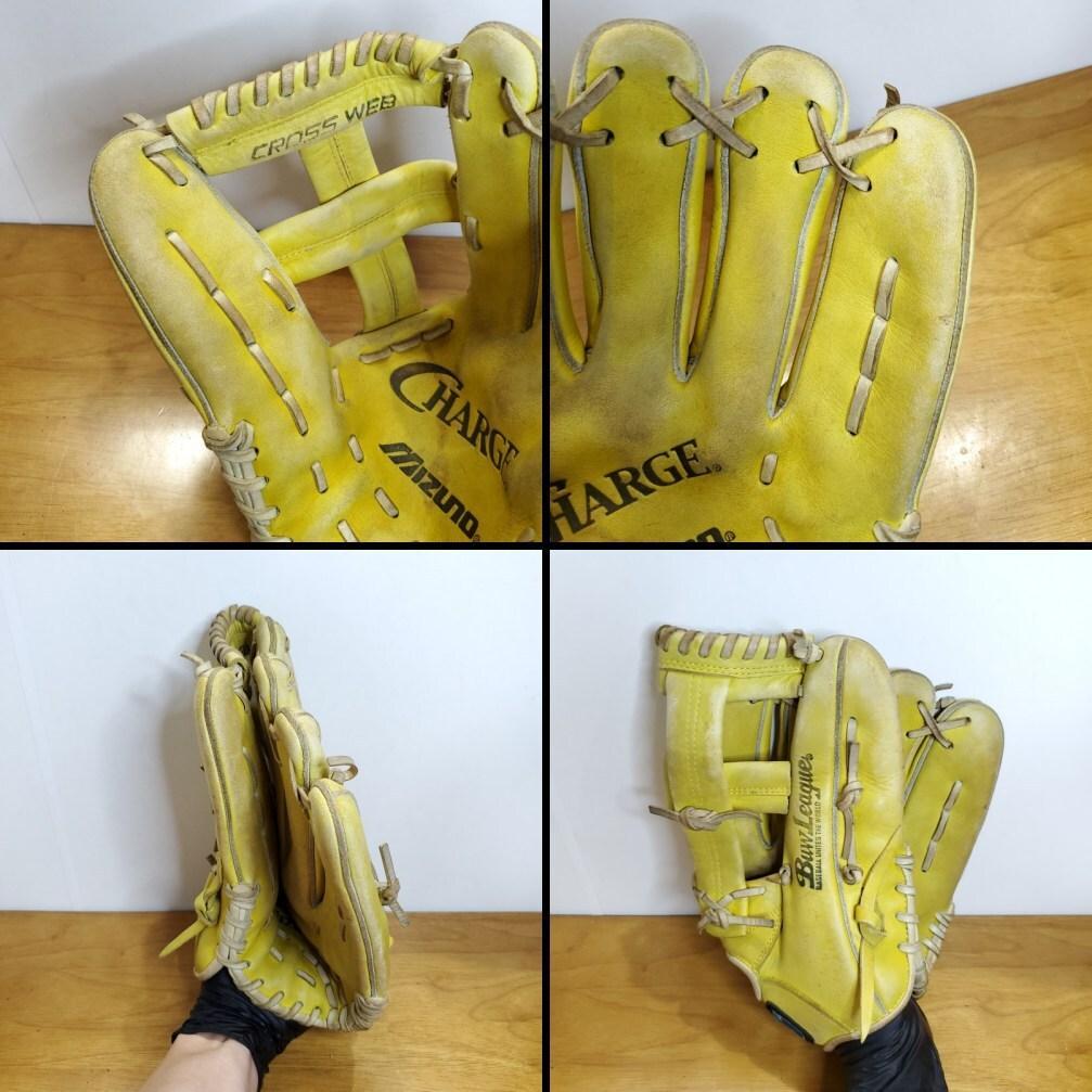 ミズノ 限定モデル チャージ Ｍマークラベル 即戦力 外野用 軟式グローブ