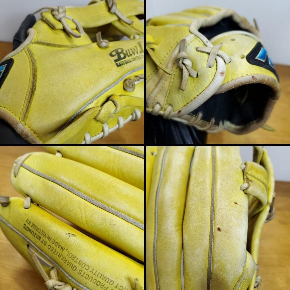 ミズノ 限定モデル チャージ Ｍマークラベル 即戦力 外野用 軟式グローブ