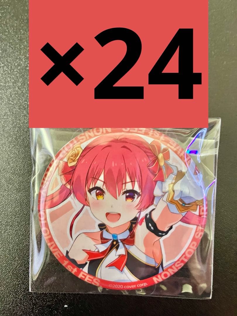 ホロライブ 宝鐘マリン ノンストップストーリー 缶バッジ