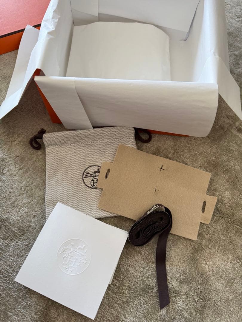 【ミニケリー】HERMES エルメス 空箱　付属品あり